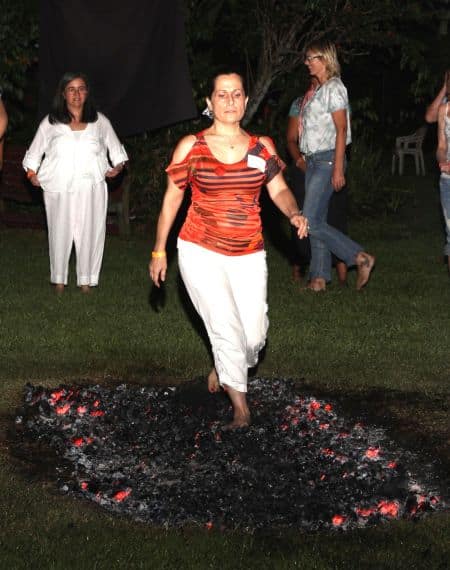 Fire Walk in Marietta Georgia with Fire Power Seminars October 2014