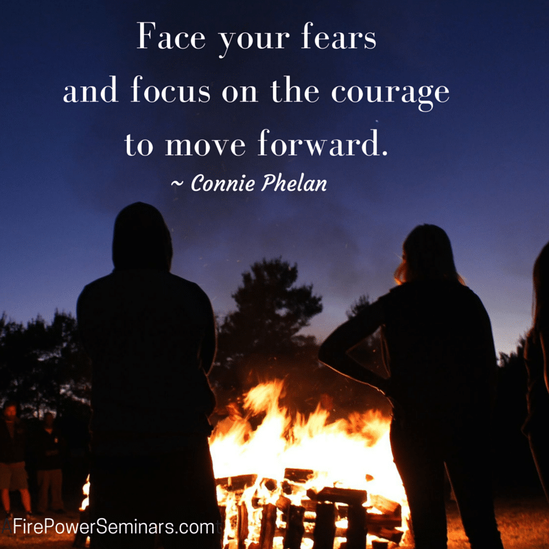 overcoming fear images