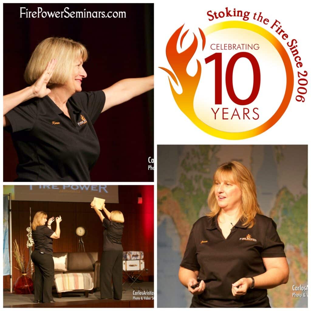 Fire Power Seminars Karen Pfeffer and Connie Phelan